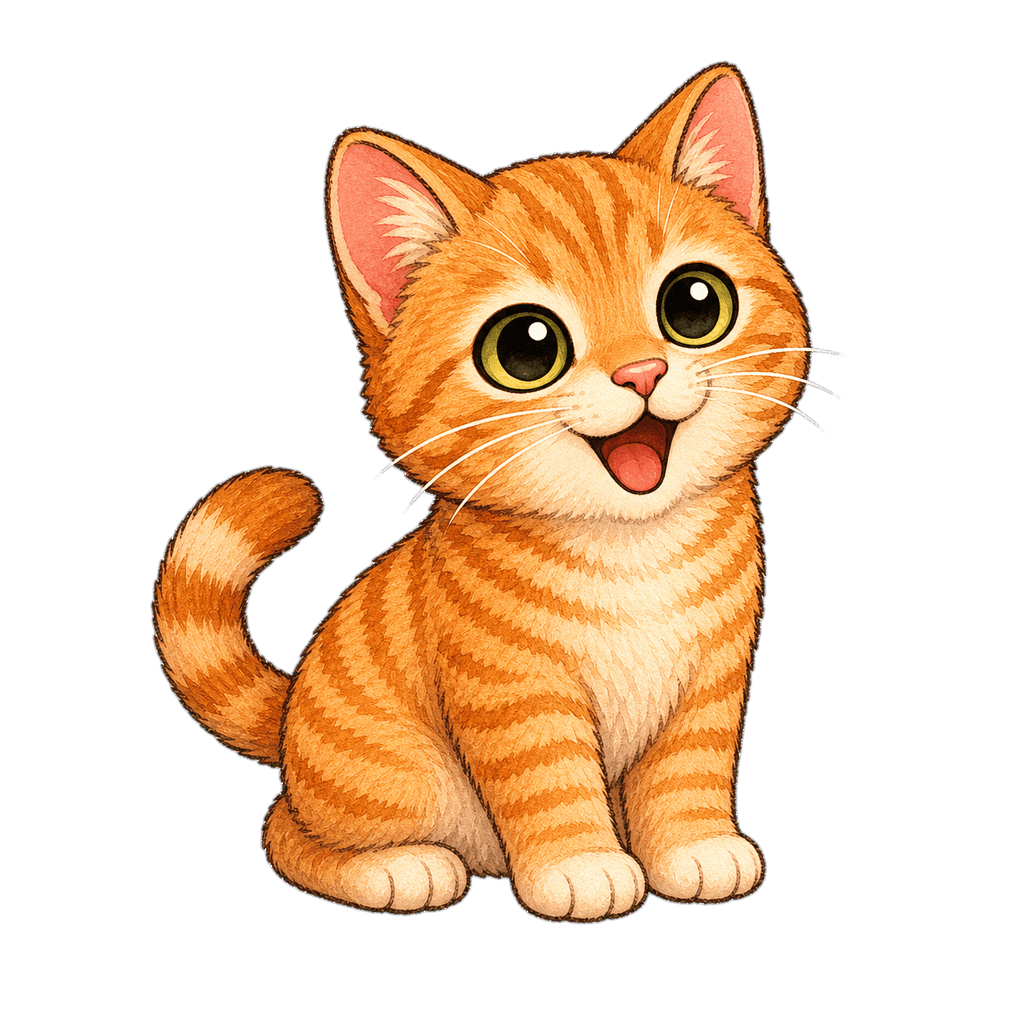 Simba the orange cat
